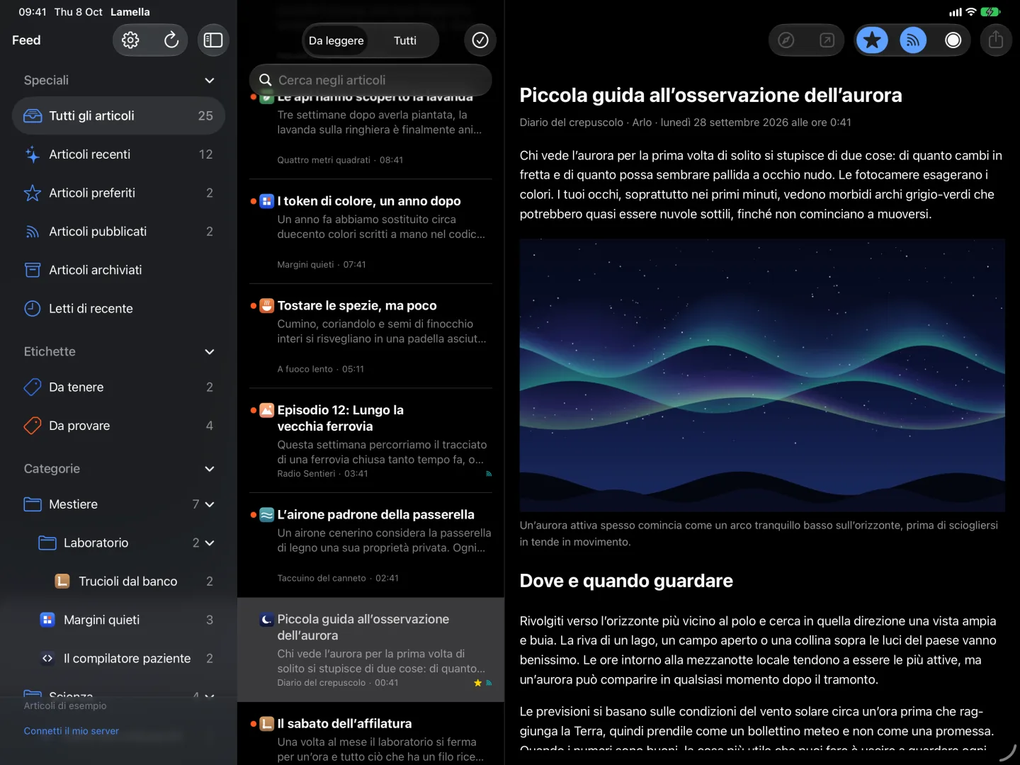 Il lettore di notte