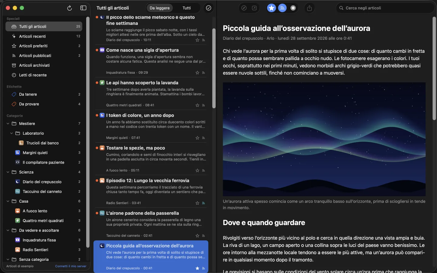 Il lettore di notte